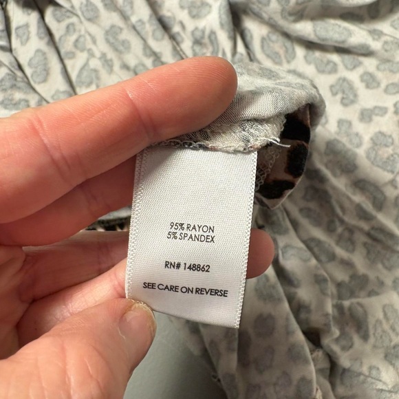 Torrid Leopard Print Midi Dress - Picture 9 of 10